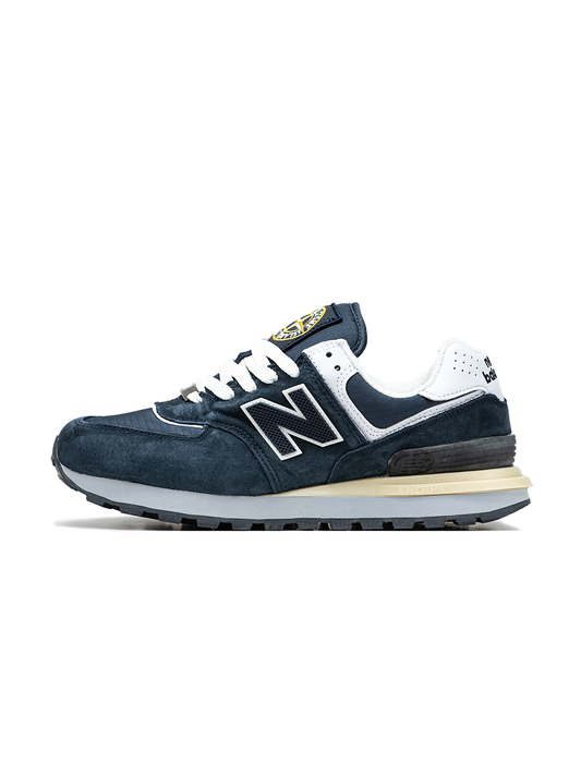 New Balance 574 x Stone Island Blue White