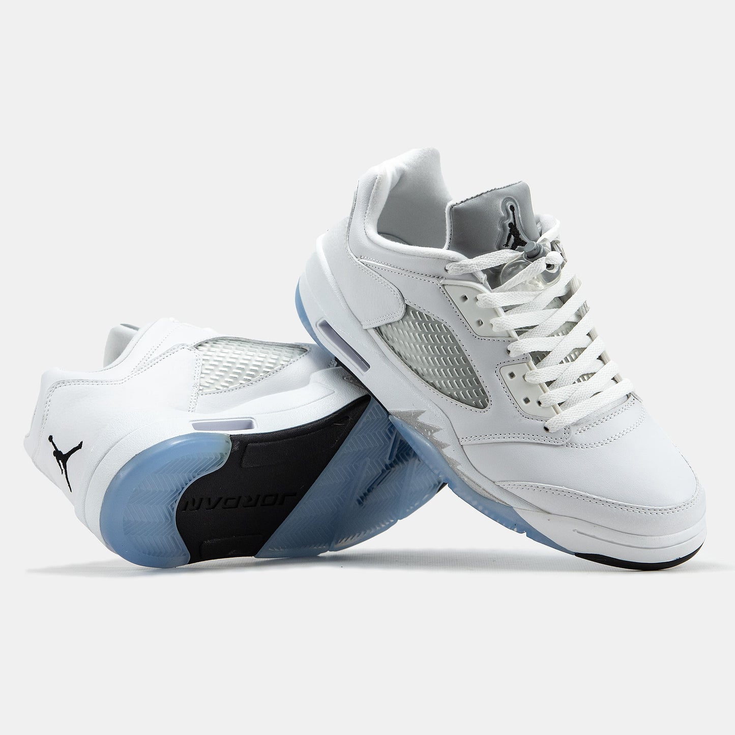 Nike Air Jordan 5 Low Metallic White