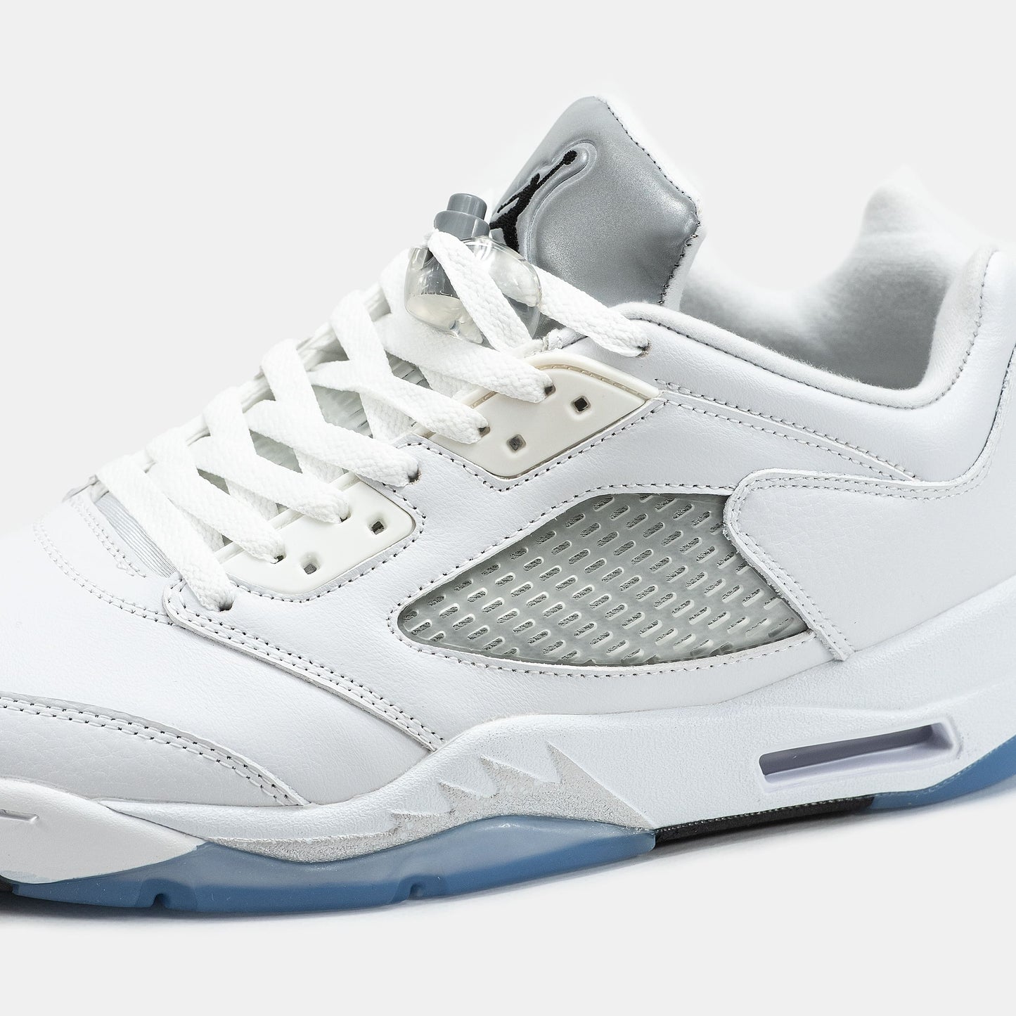 Nike Air Jordan 5 Low Metallic White