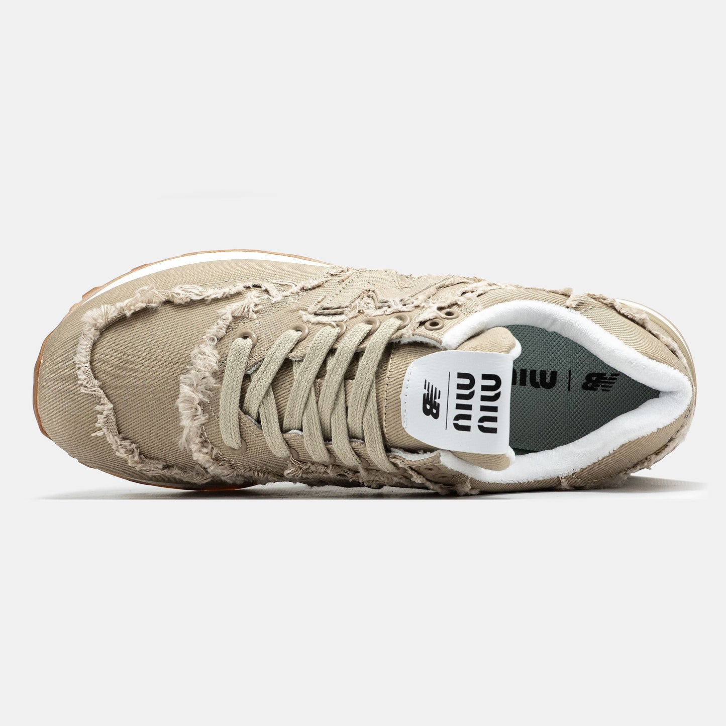 New Balance 574 x Miu Miu Beige