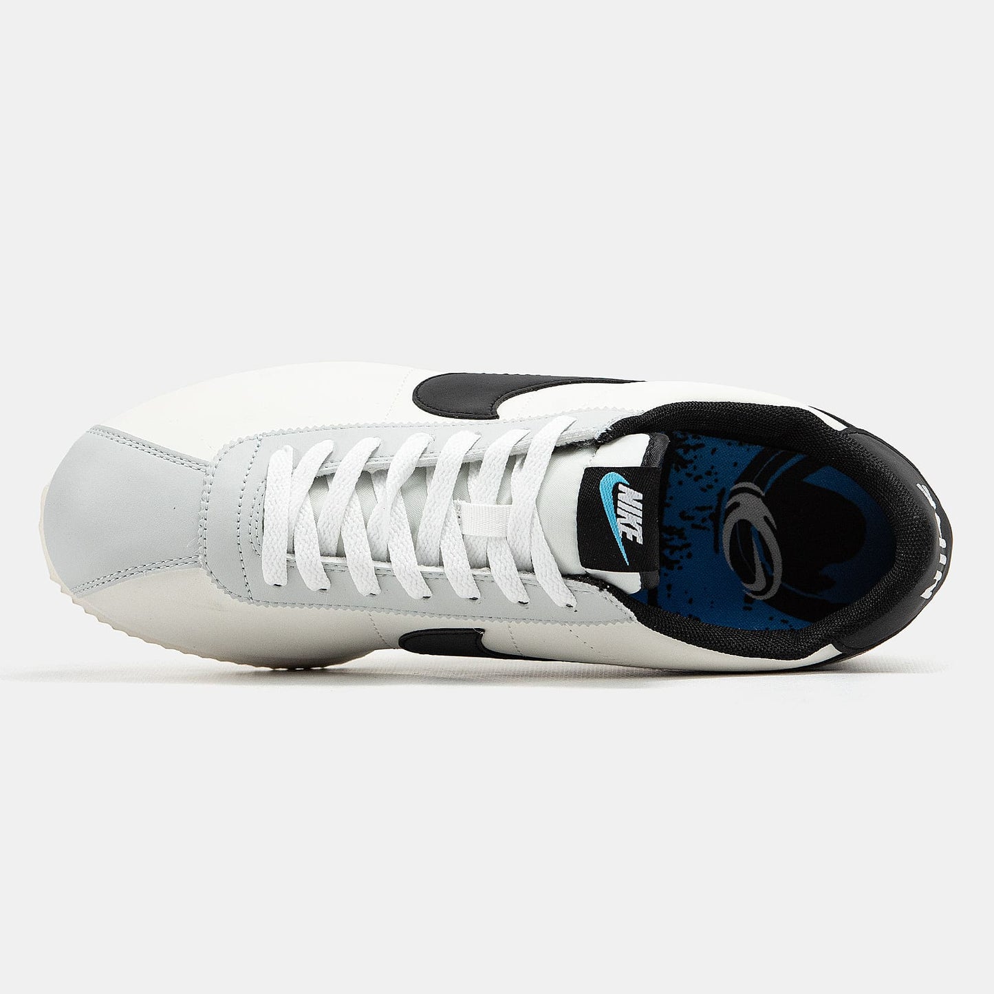 Nike Cortez White Grey Black Logo