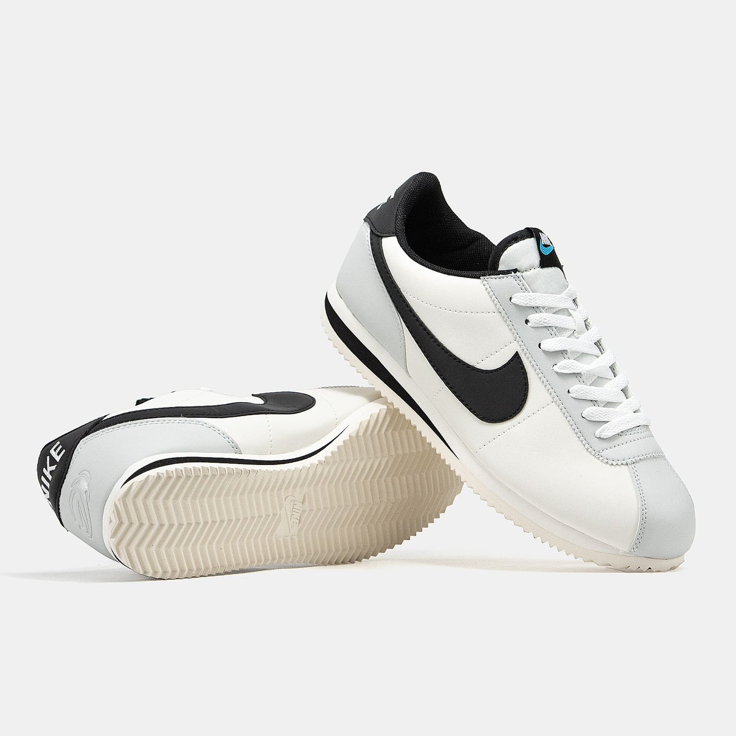 Nike Cortez White Grey Black Logo