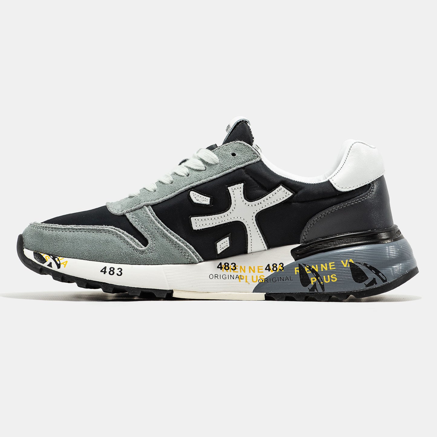 Premiata Mick Black Grey Green