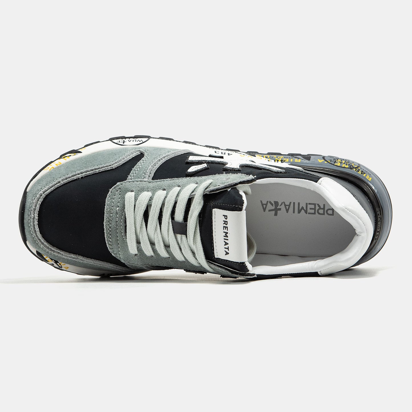 Premiata Mick Black Grey Green