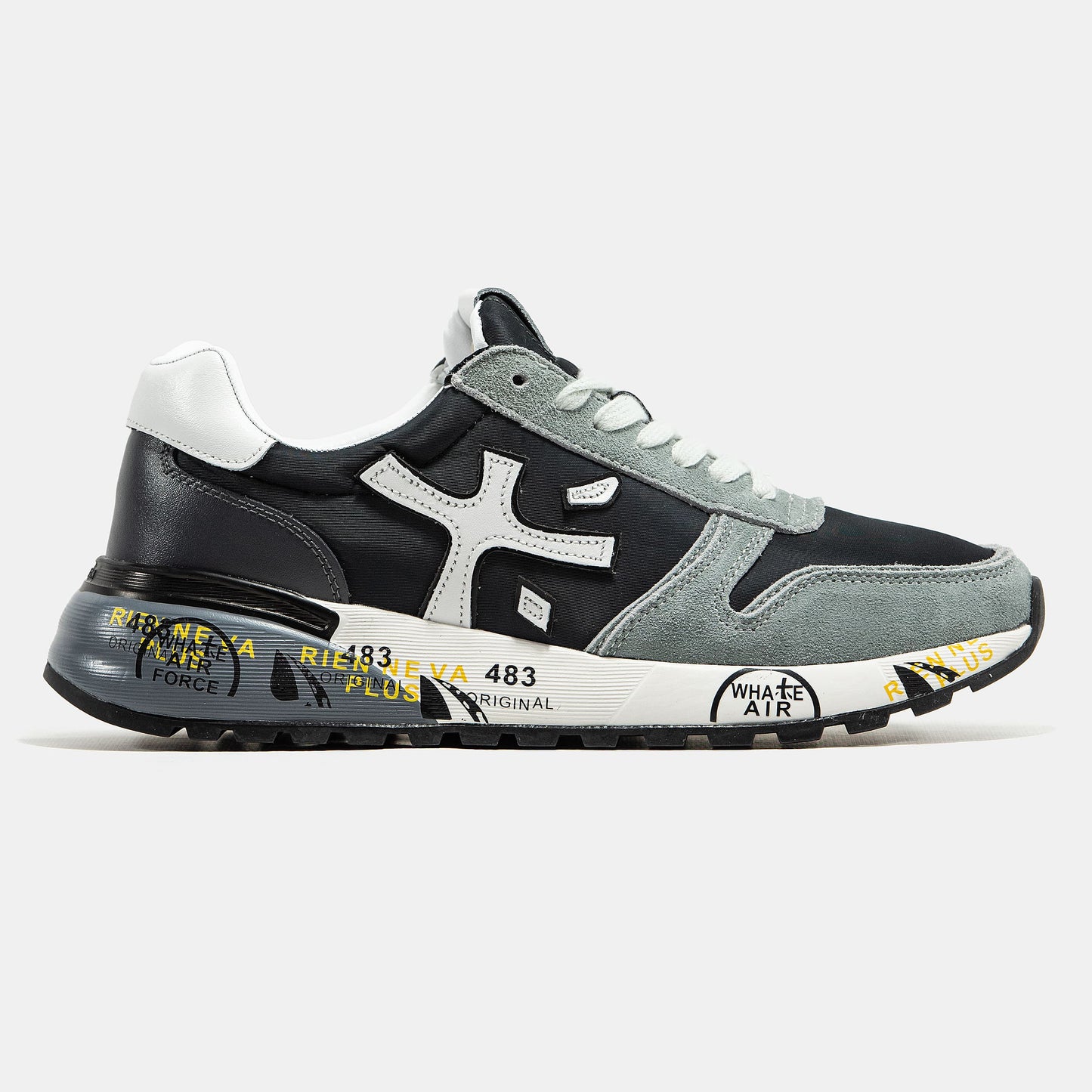 Premiata Mick Black Grey Green