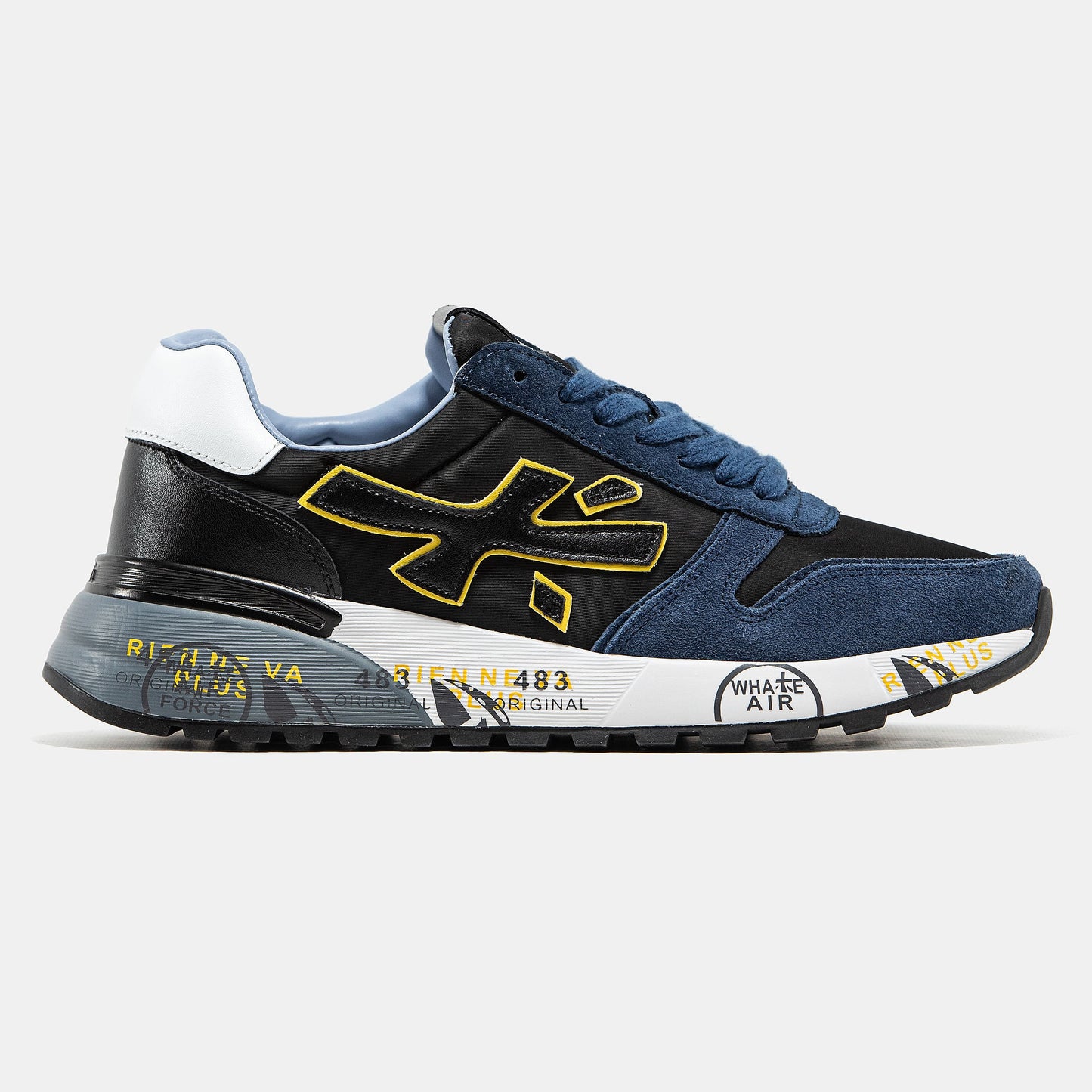 Premiata Mick Black Blue