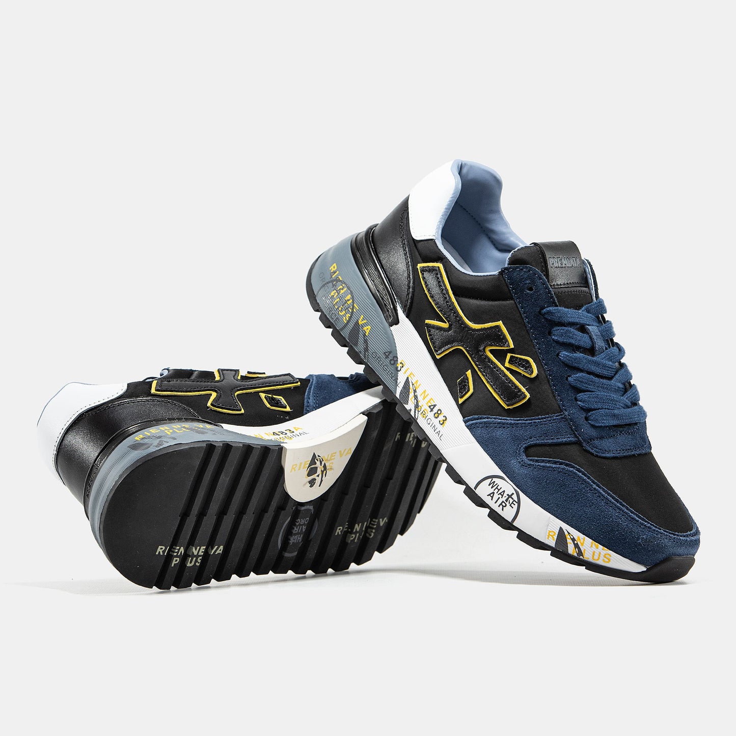 Premiata Mick Black Blue