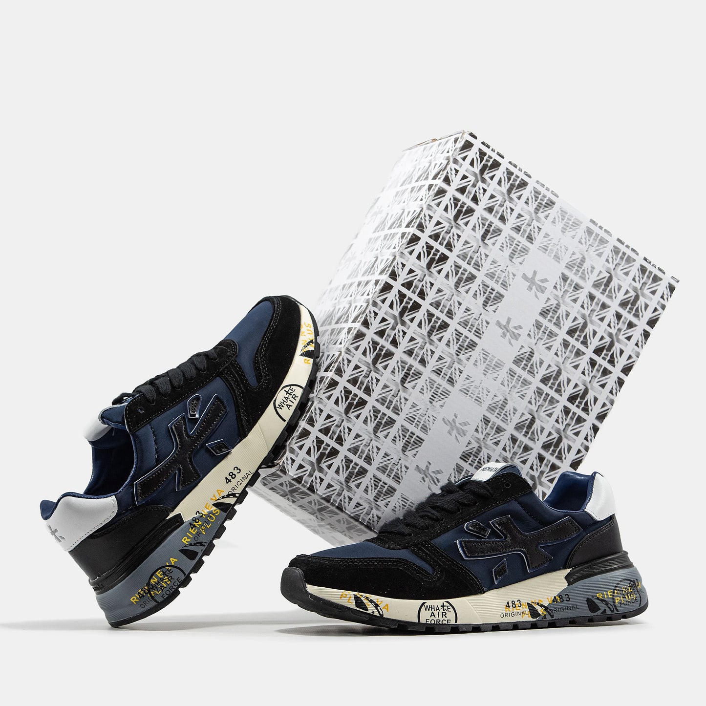 Premiata Mick Blue Black