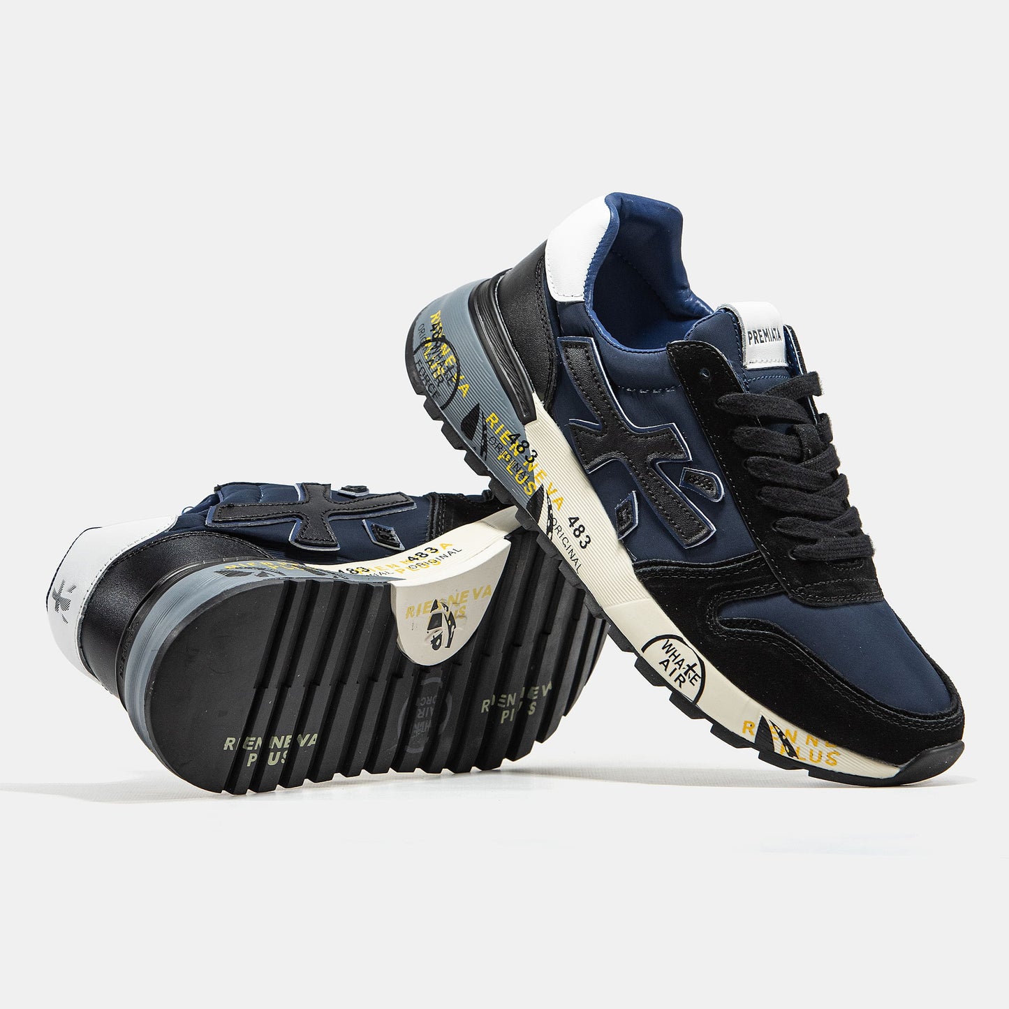 Premiata Mick Blue Black
