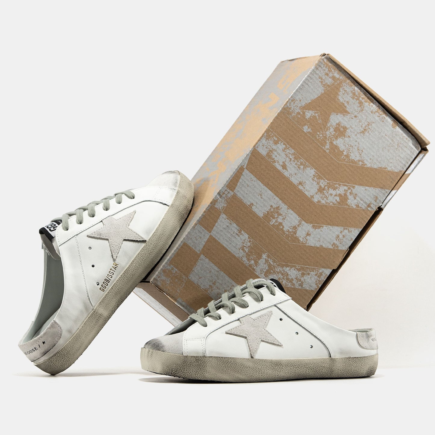 Golden Goose Slip-On Superstar Low White