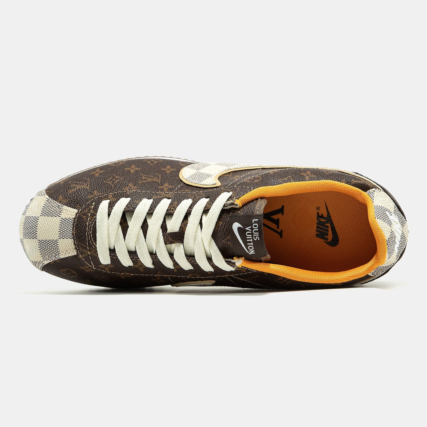 Nike Cortez x Louis Vuitton Brown