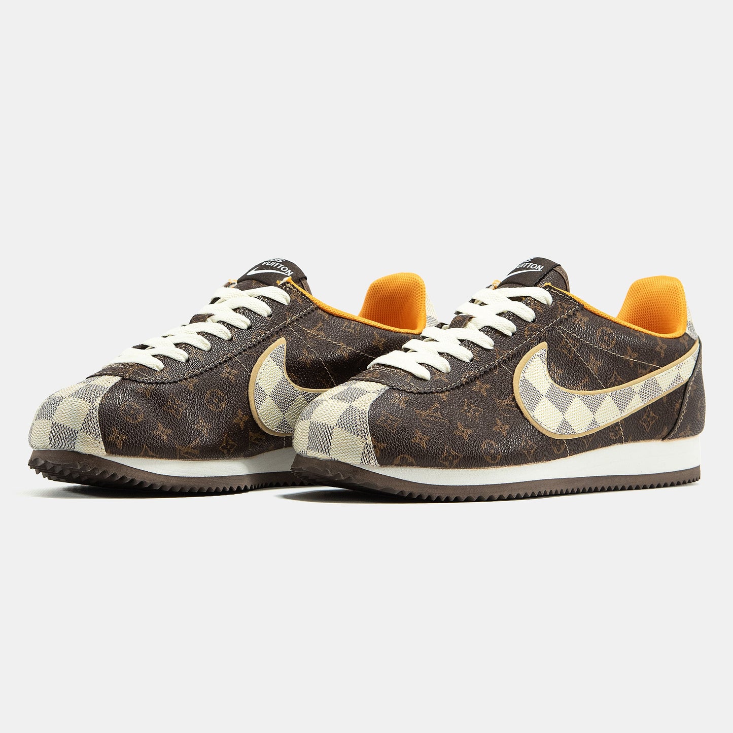 Nike Cortez x Louis Vuitton Brown