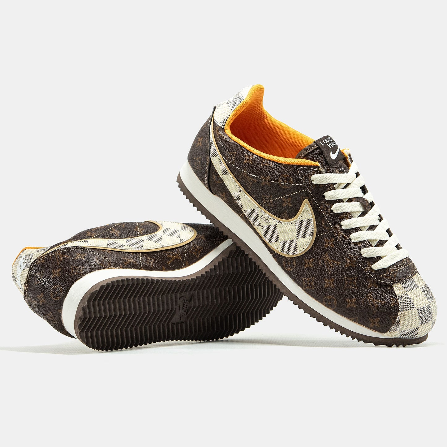 Nike Cortez x Louis Vuitton Brown