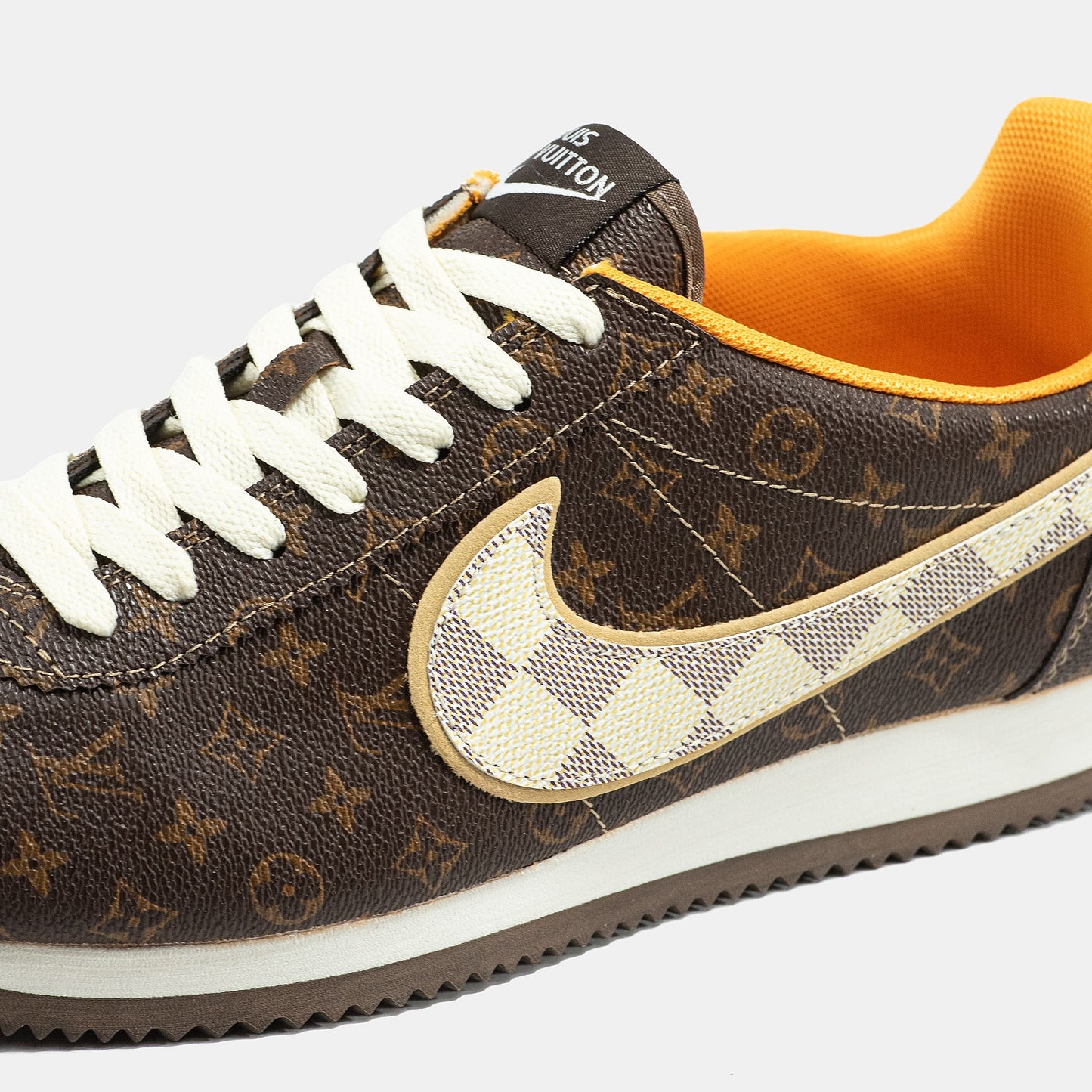 Nike Cortez x Louis Vuitton Brown