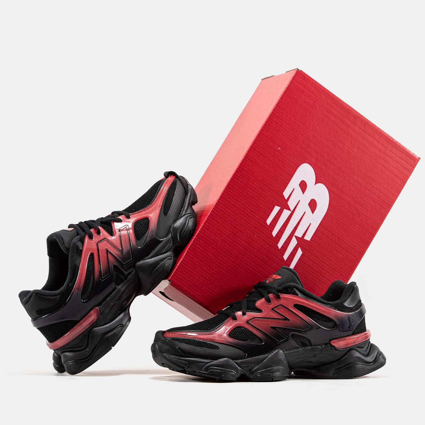 New Balance 9060 Gradient Pack Black Red