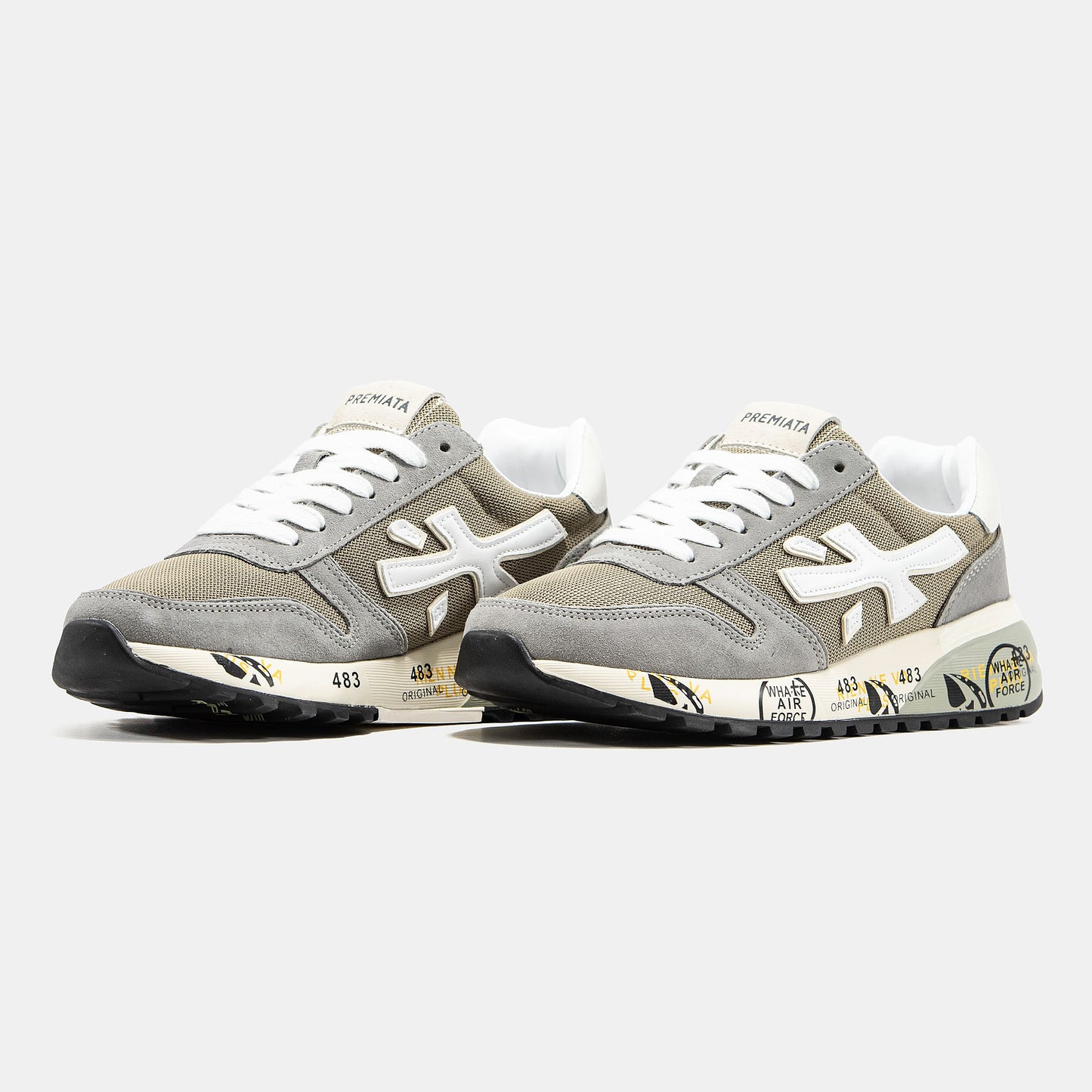 Premiata Mick Grey Beige