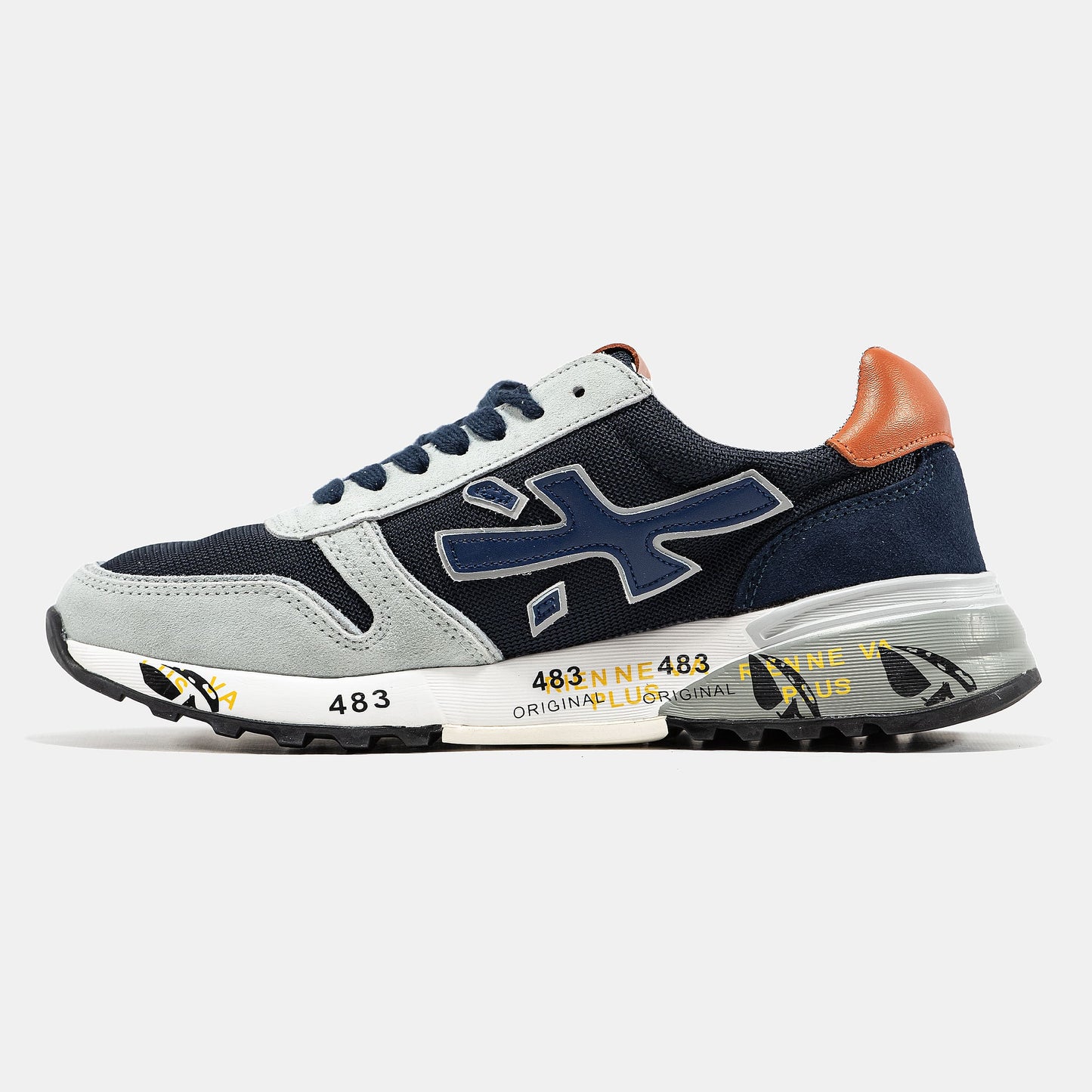 Premiata Mick Grey Blue