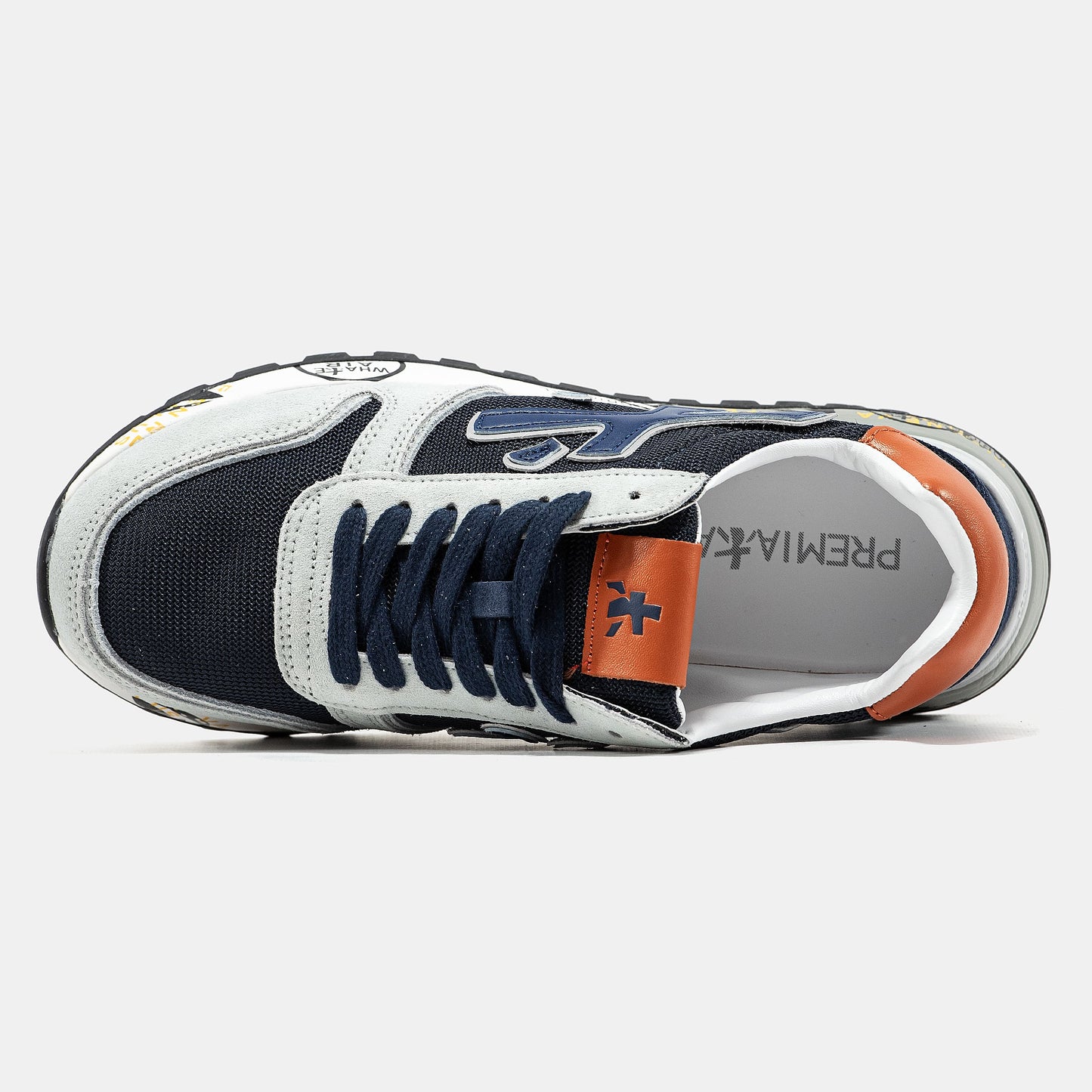 Premiata Mick Grey Blue