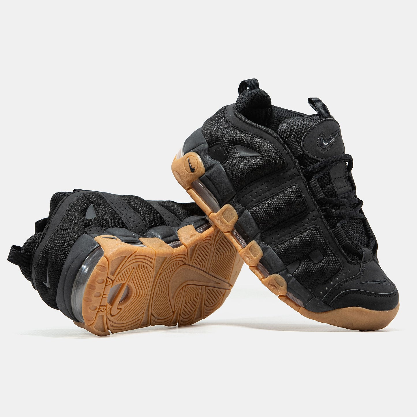 Nike Air More Uptempo Low Brown Black