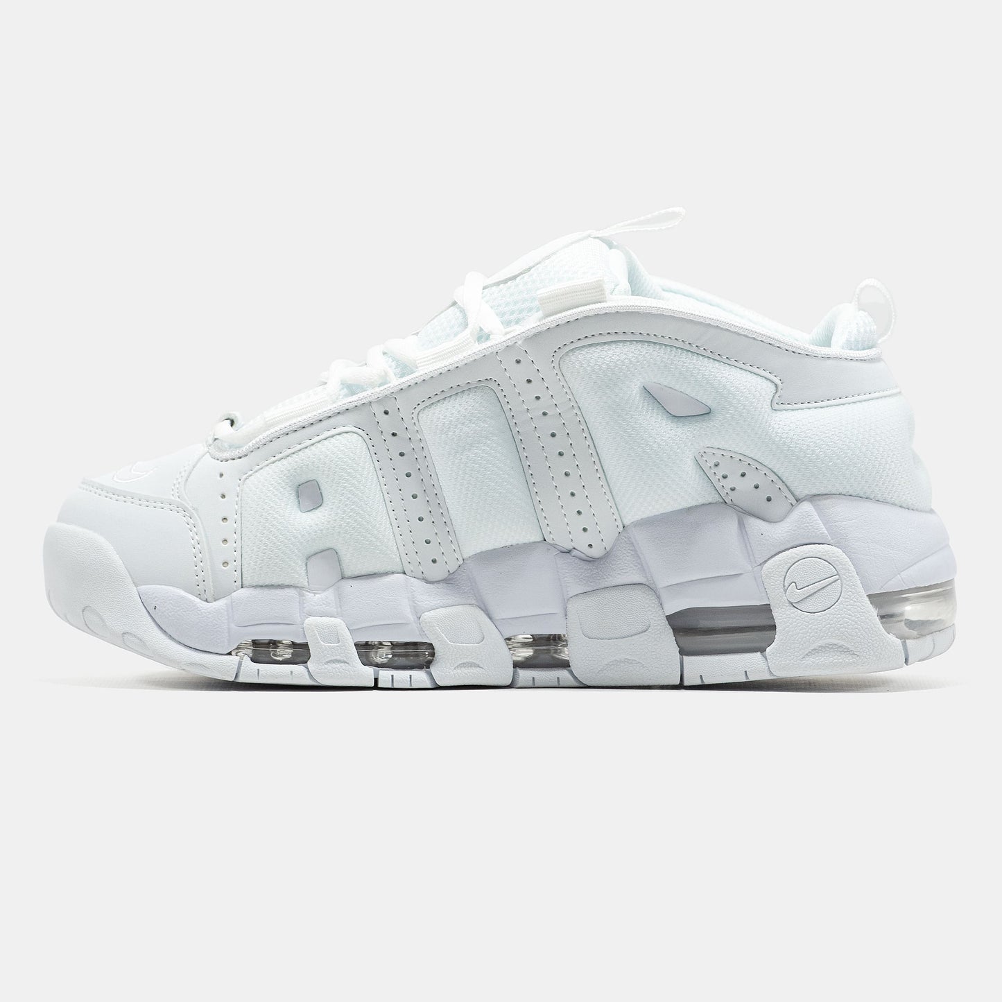 Nike Air More Uptempo Low All White
