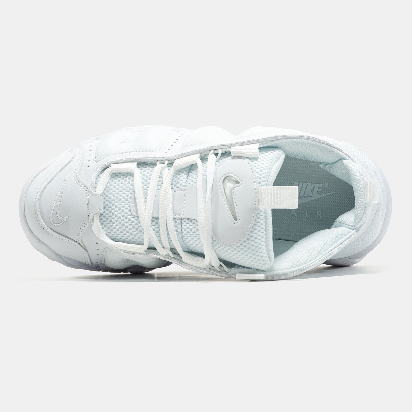 Nike Air More Uptempo Low All White