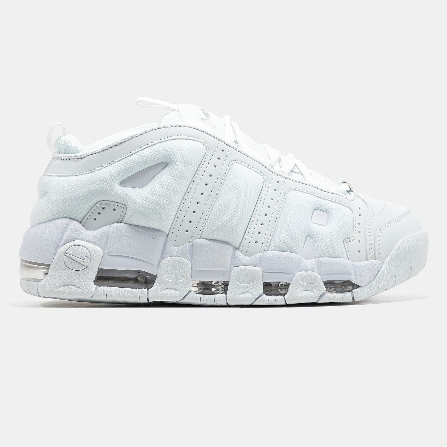 Nike Air More Uptempo Low All White