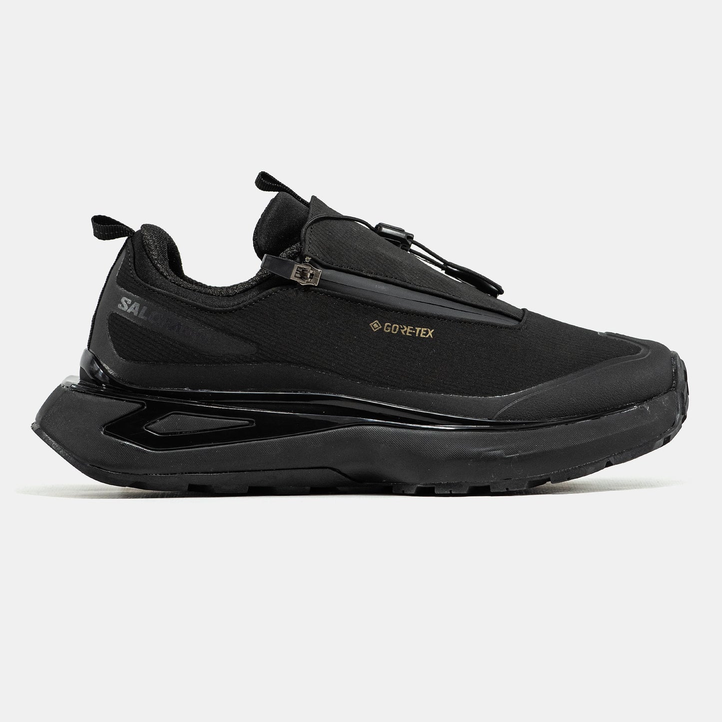 Salomon Odyssey Gore-Tex Black Yellow Logo