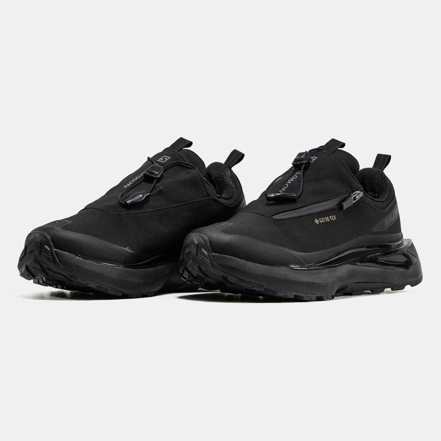 Salomon Odyssey Gore-Tex Black Yellow Logo