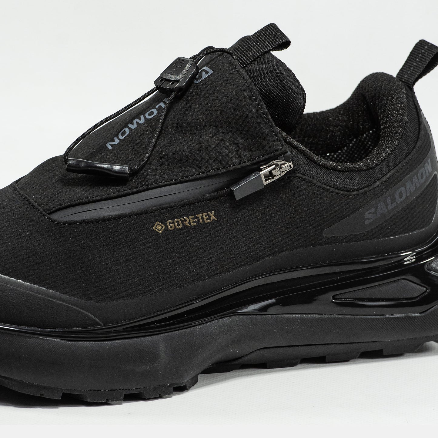 Salomon Odyssey Gore-Tex Black Yellow Logo