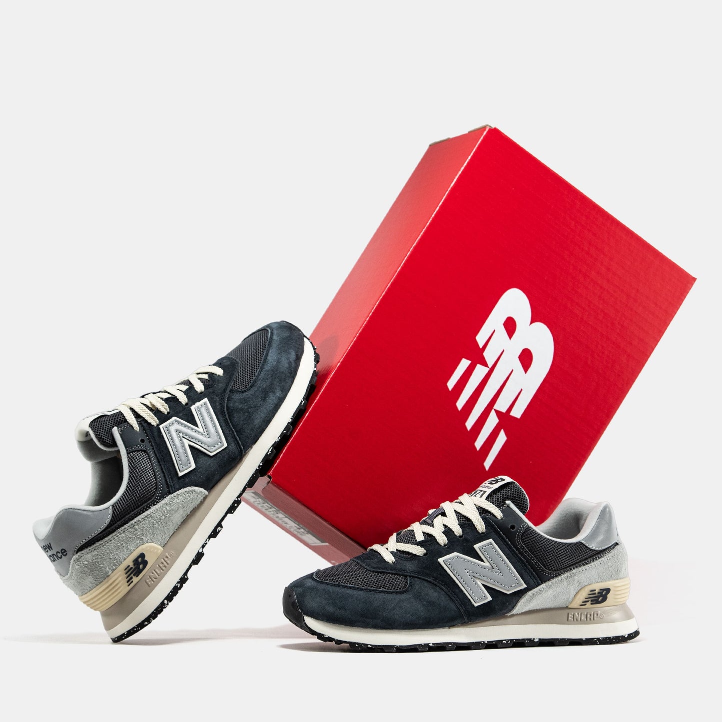 New Balance 574 Grey Black