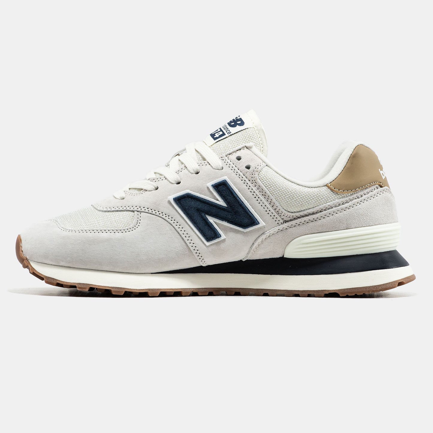 New Balance 574 Beige Blue
