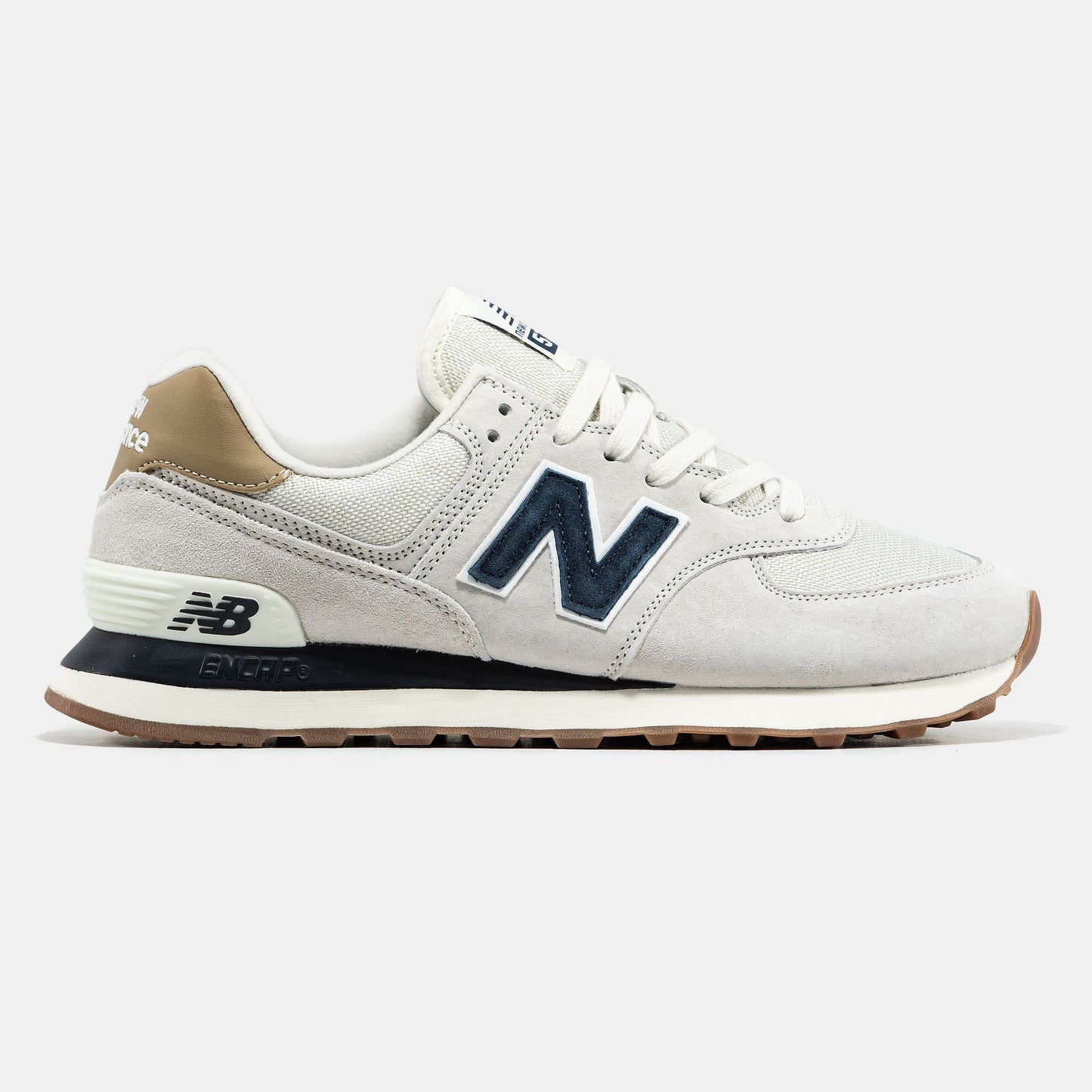 New Balance 574 Beige Blue