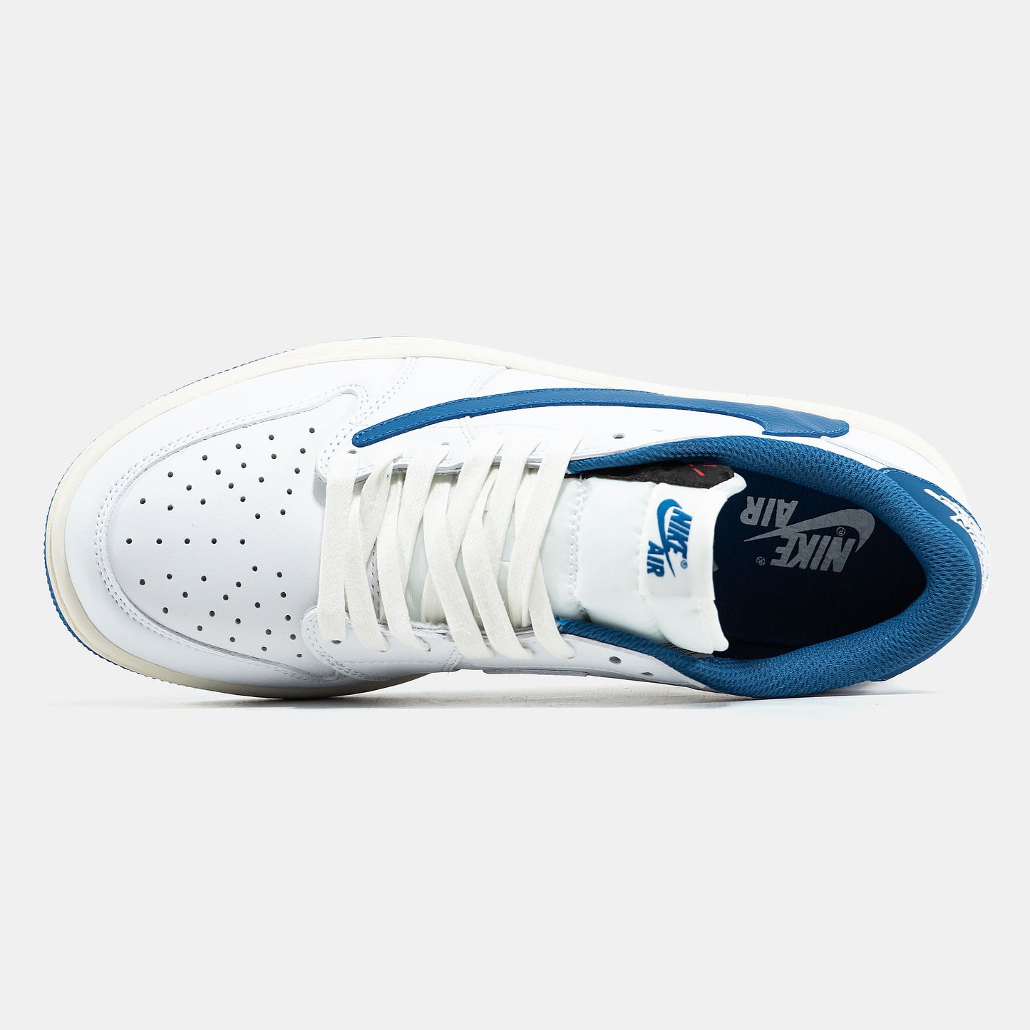 Nike Air Jorgan 1 Low x Travis Scott x Fragment White Blue
