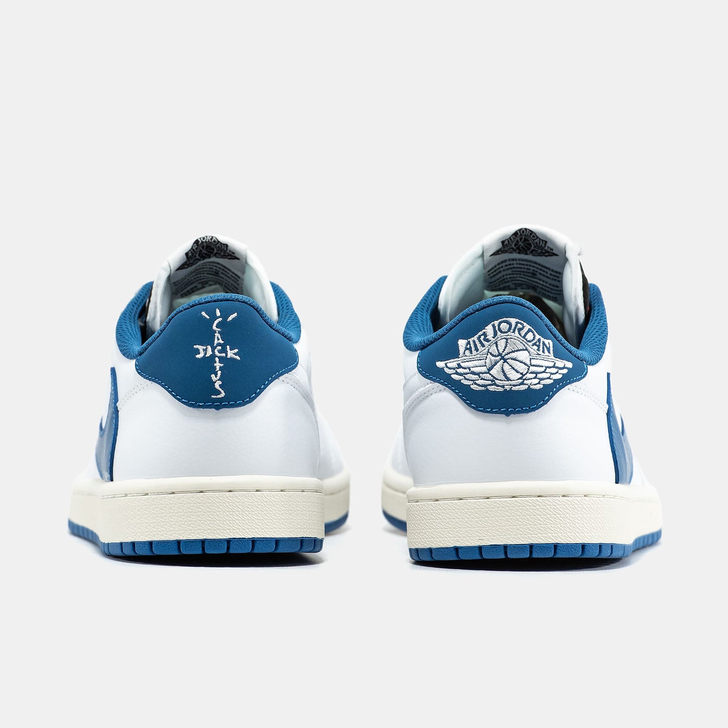 Nike Air Jorgan 1 Low x Travis Scott x Fragment White Blue