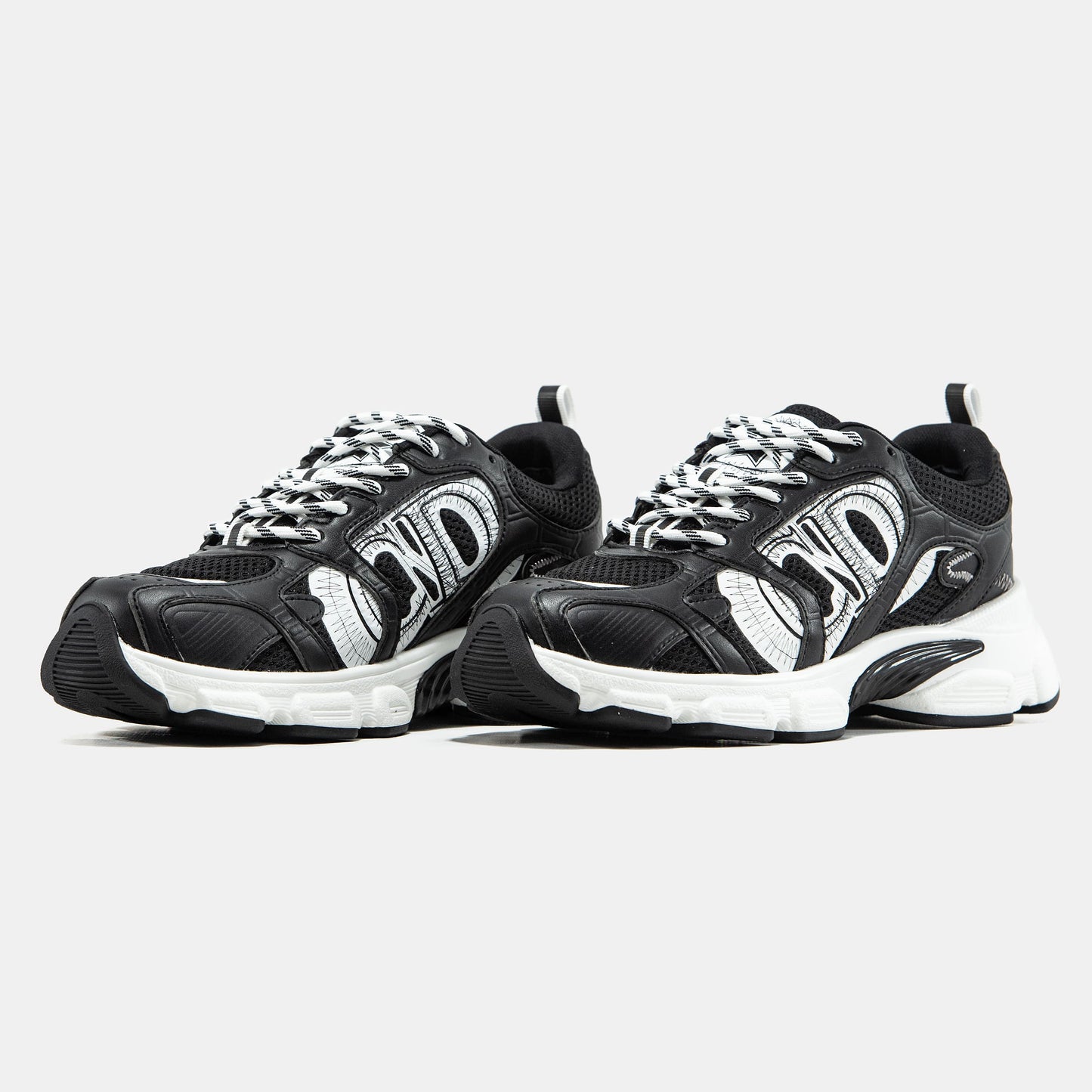 Dior Chrono Sneaker Black White Logo