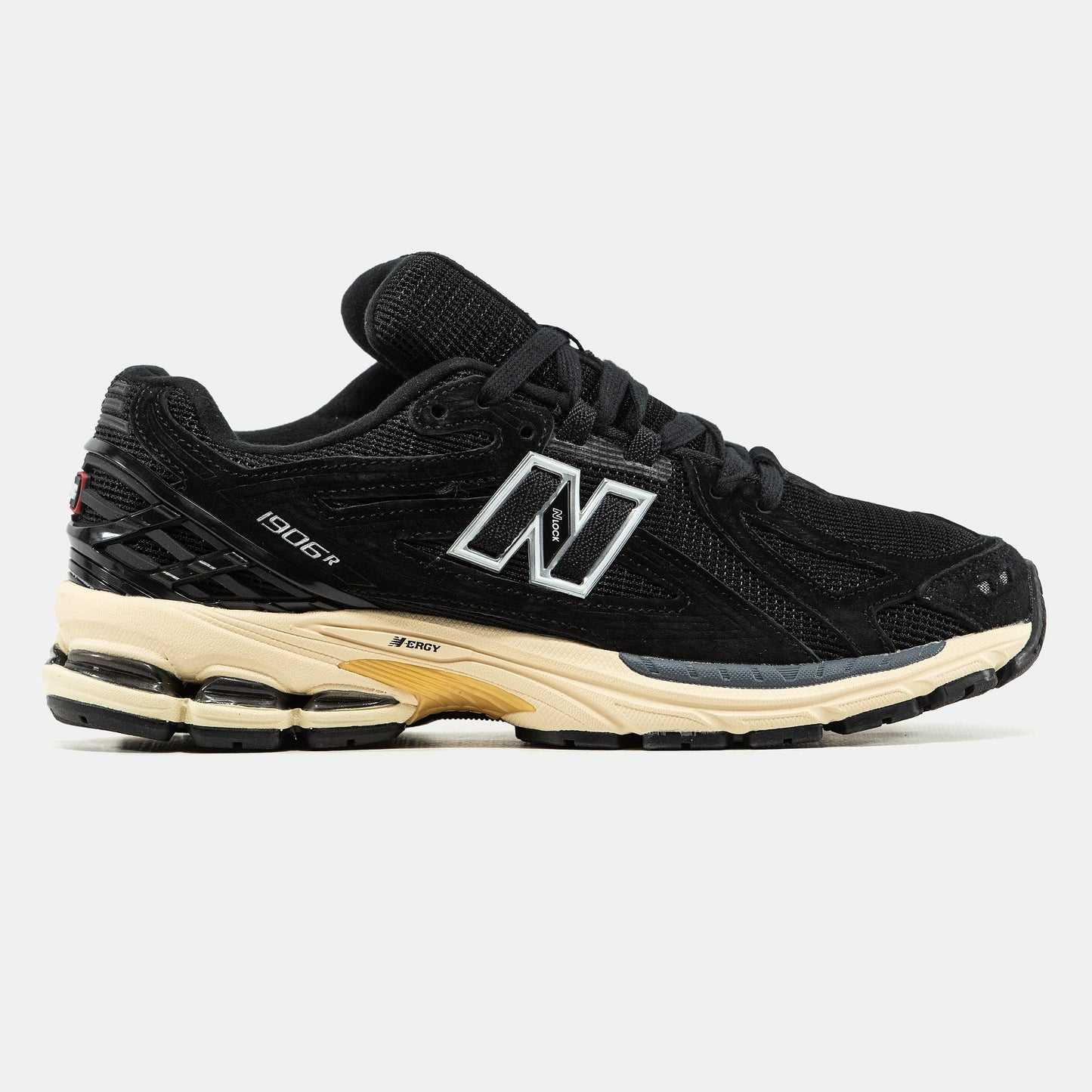 New Balance 1906R Black Suede Beige