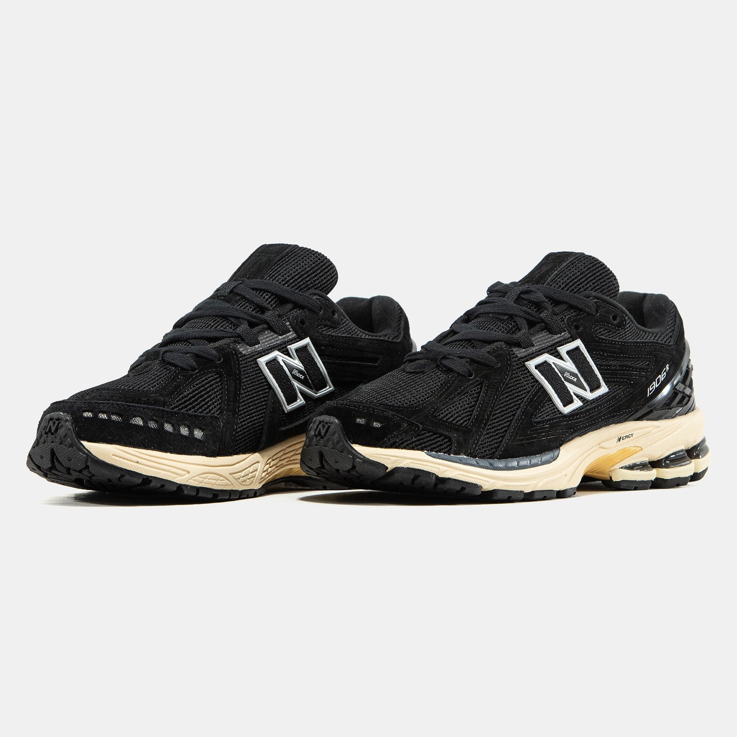 New Balance 1906R Black Suede Beige