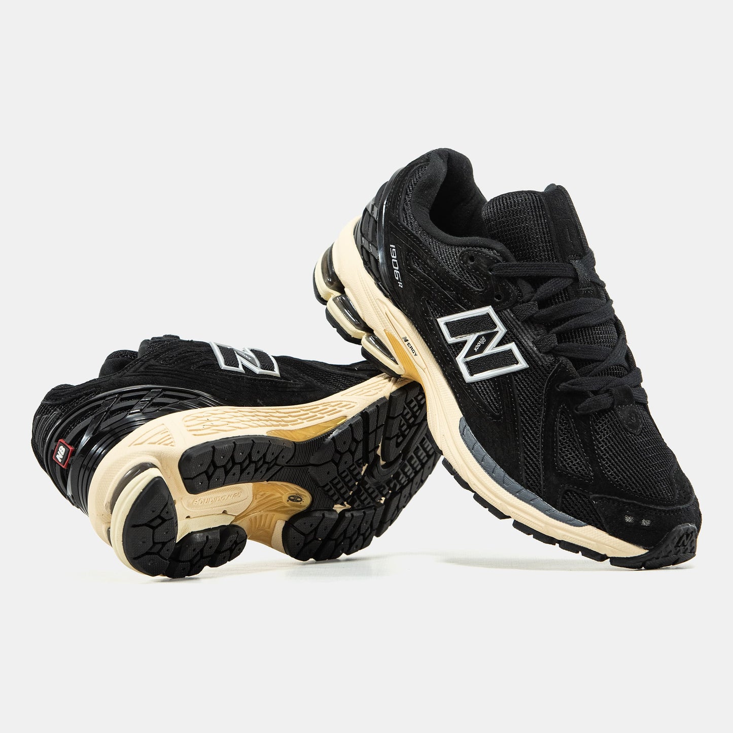 New Balance 1906R Black Suede Beige