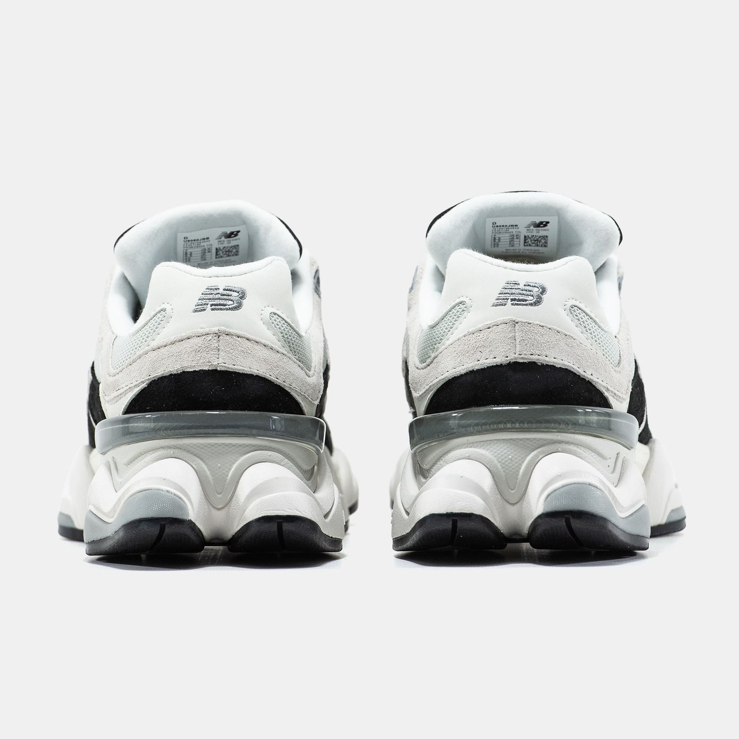New Balance 9060 Black White Suede