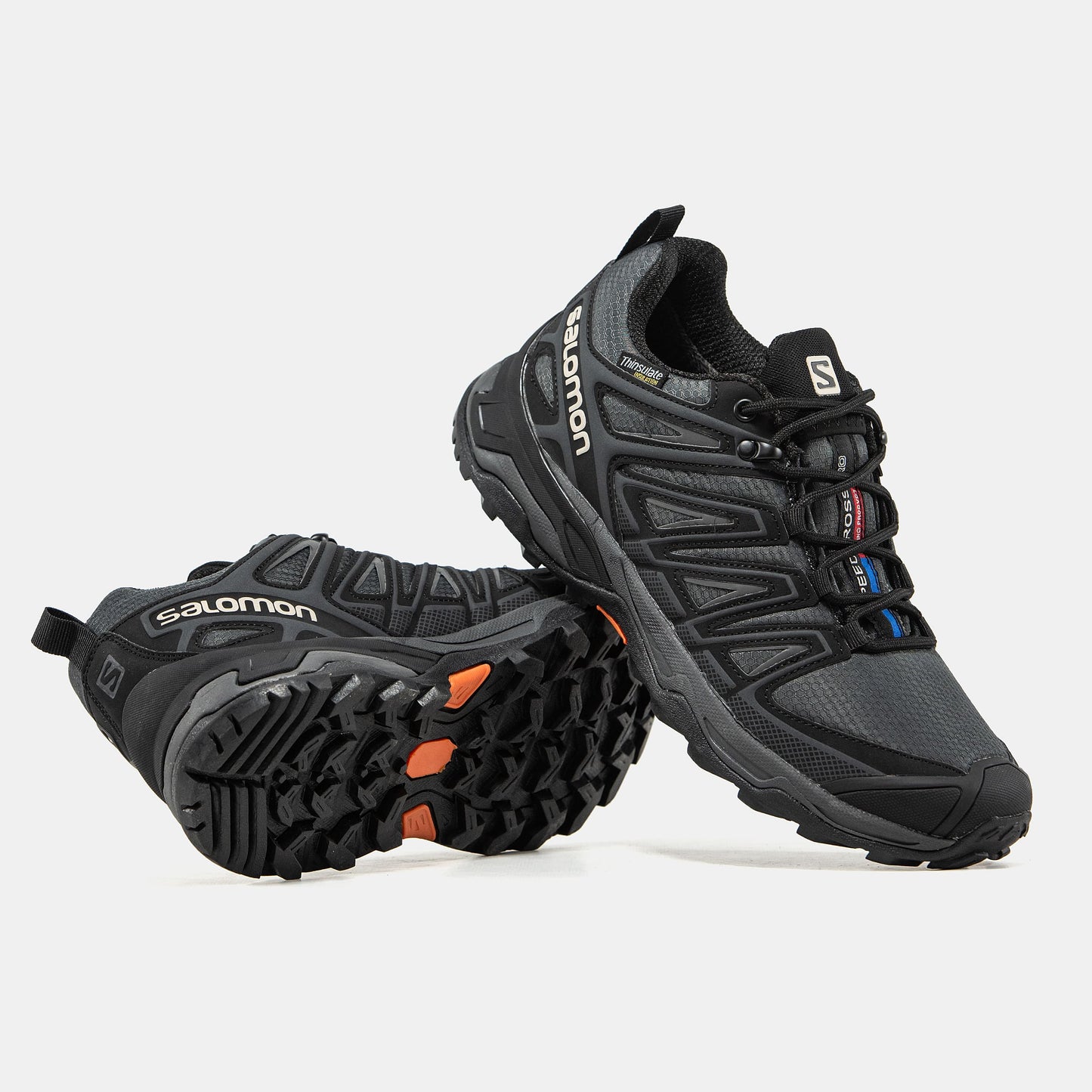 Salomon Speed Cross Pro Gore-Tex Black Grey Orange Termo