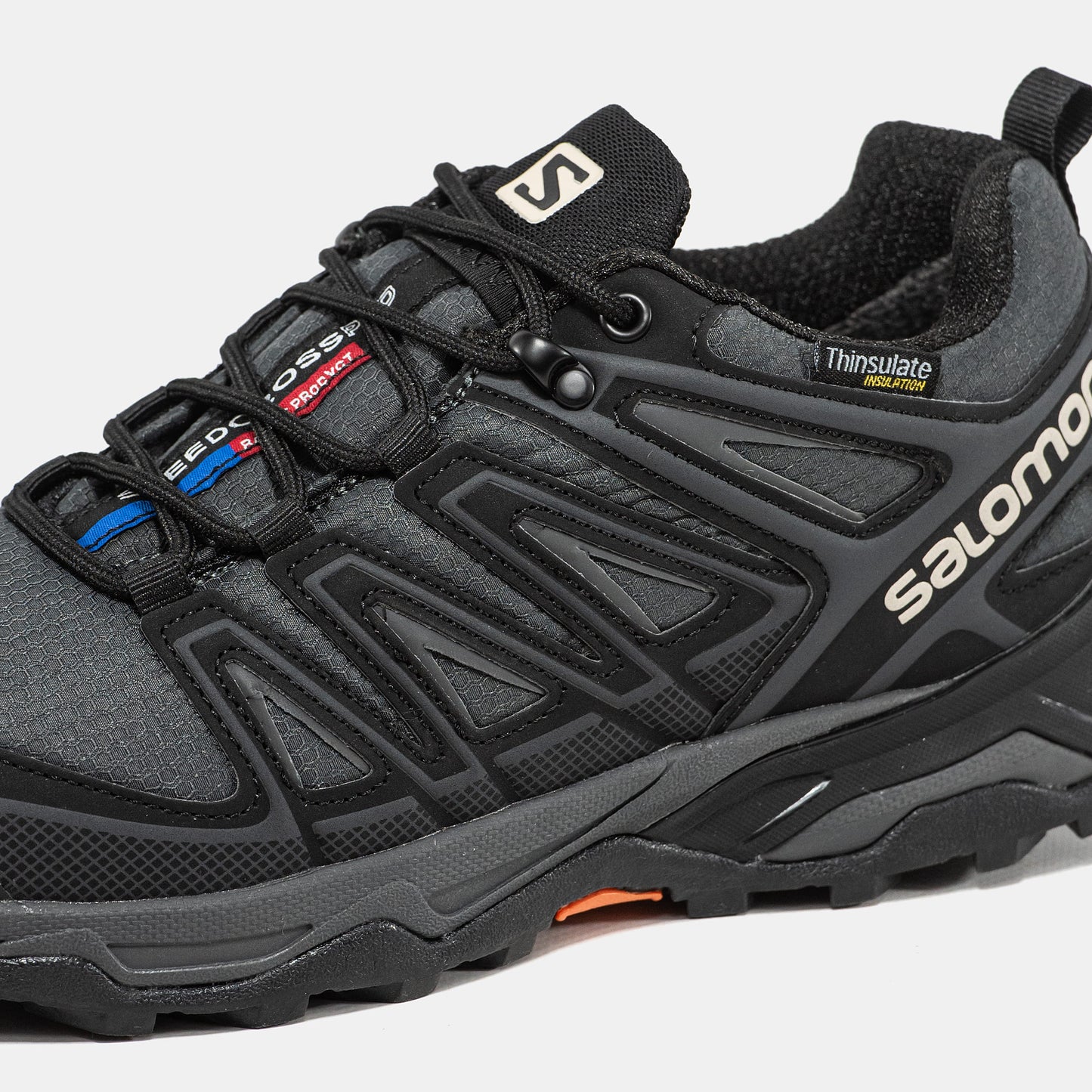 Salomon Speed Cross Pro Gore-Tex Black Grey Orange Termo