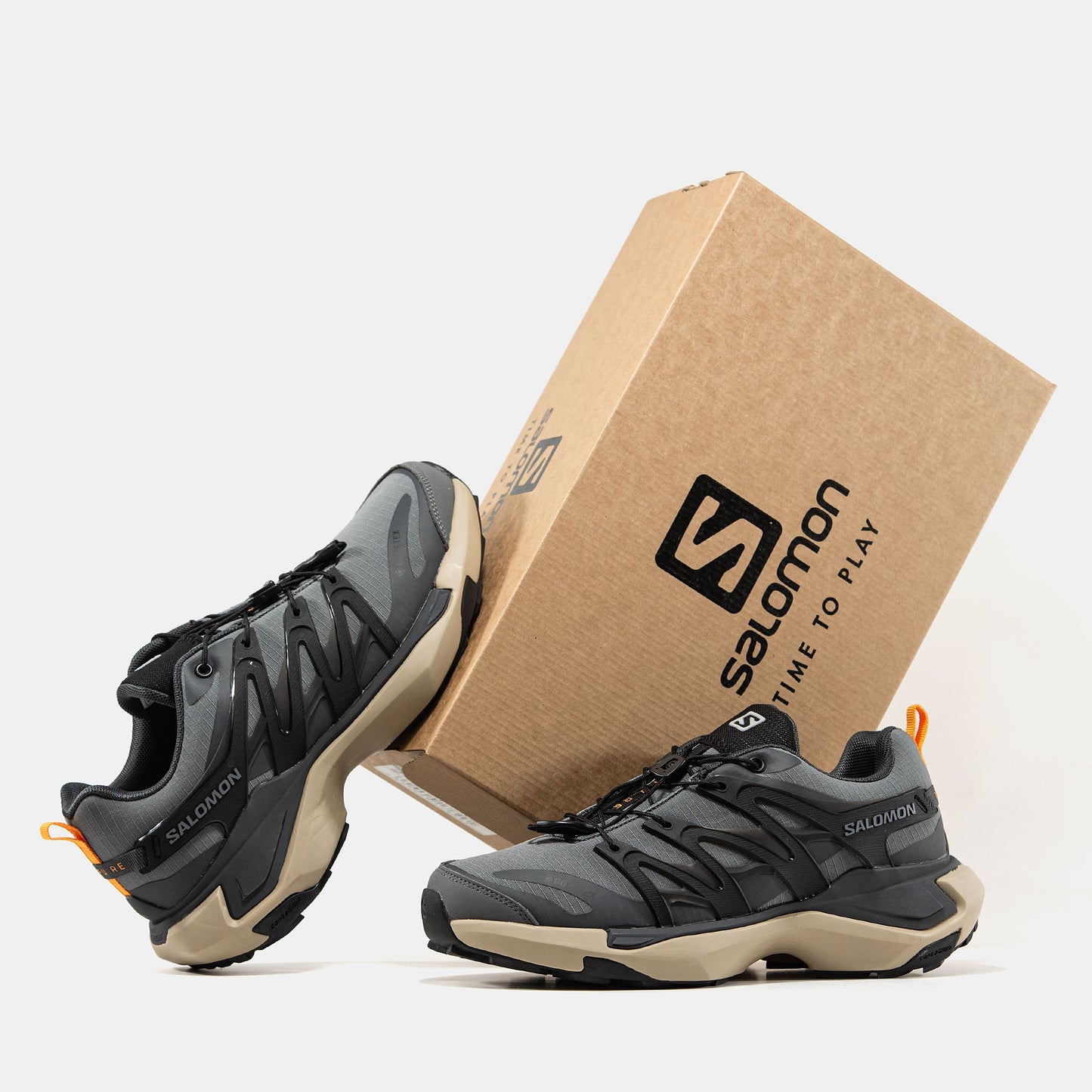 Salomon XT Pu.Re Gore-Tex Grey Beige Termo