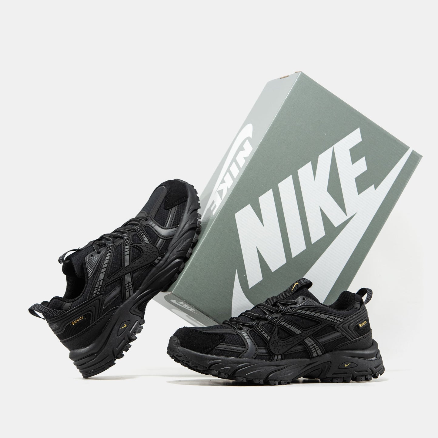 Nike V2K Runtekk Gore-Tex All Black Termo
