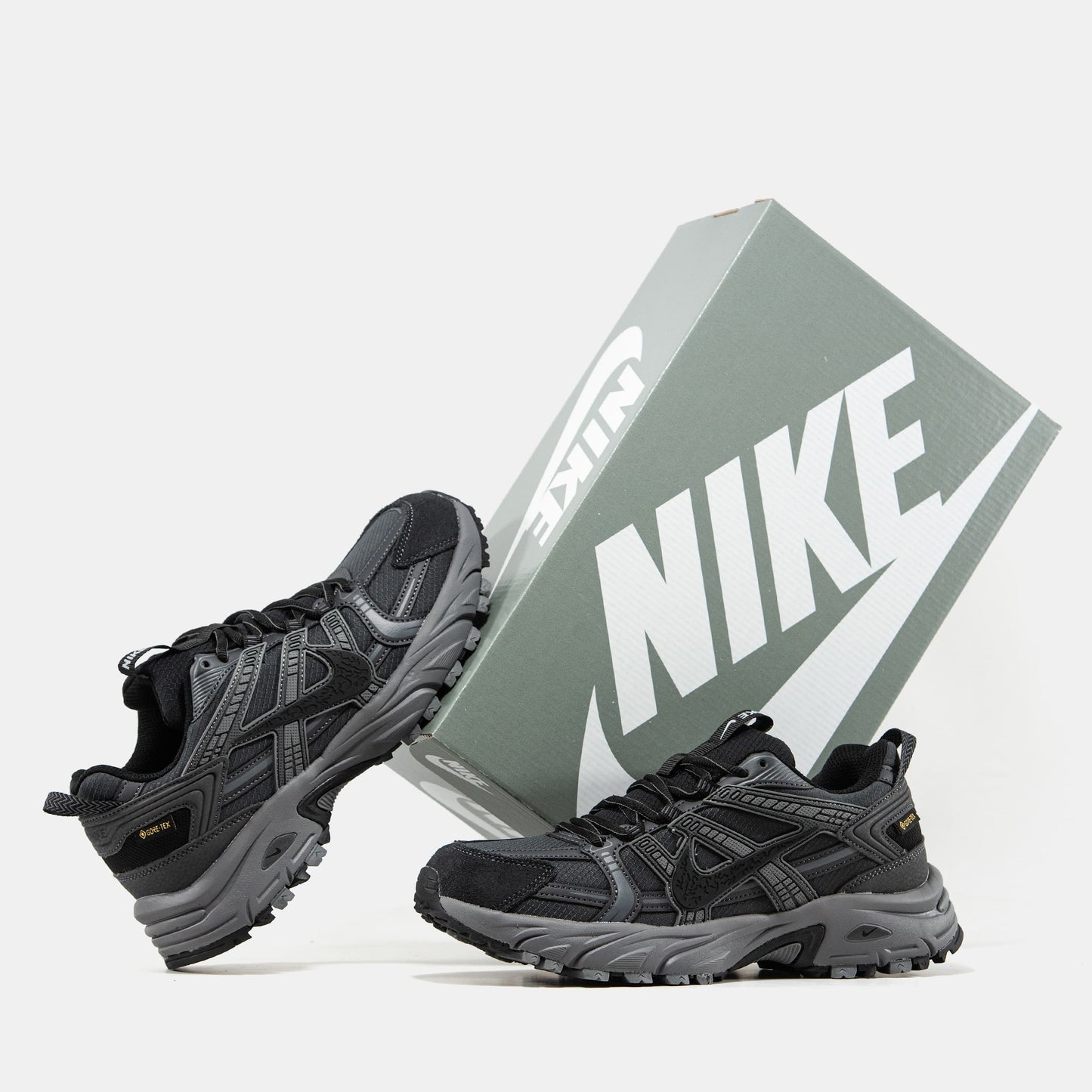 Nike V2K Runtekk Gore-Tex Black Grey Termo