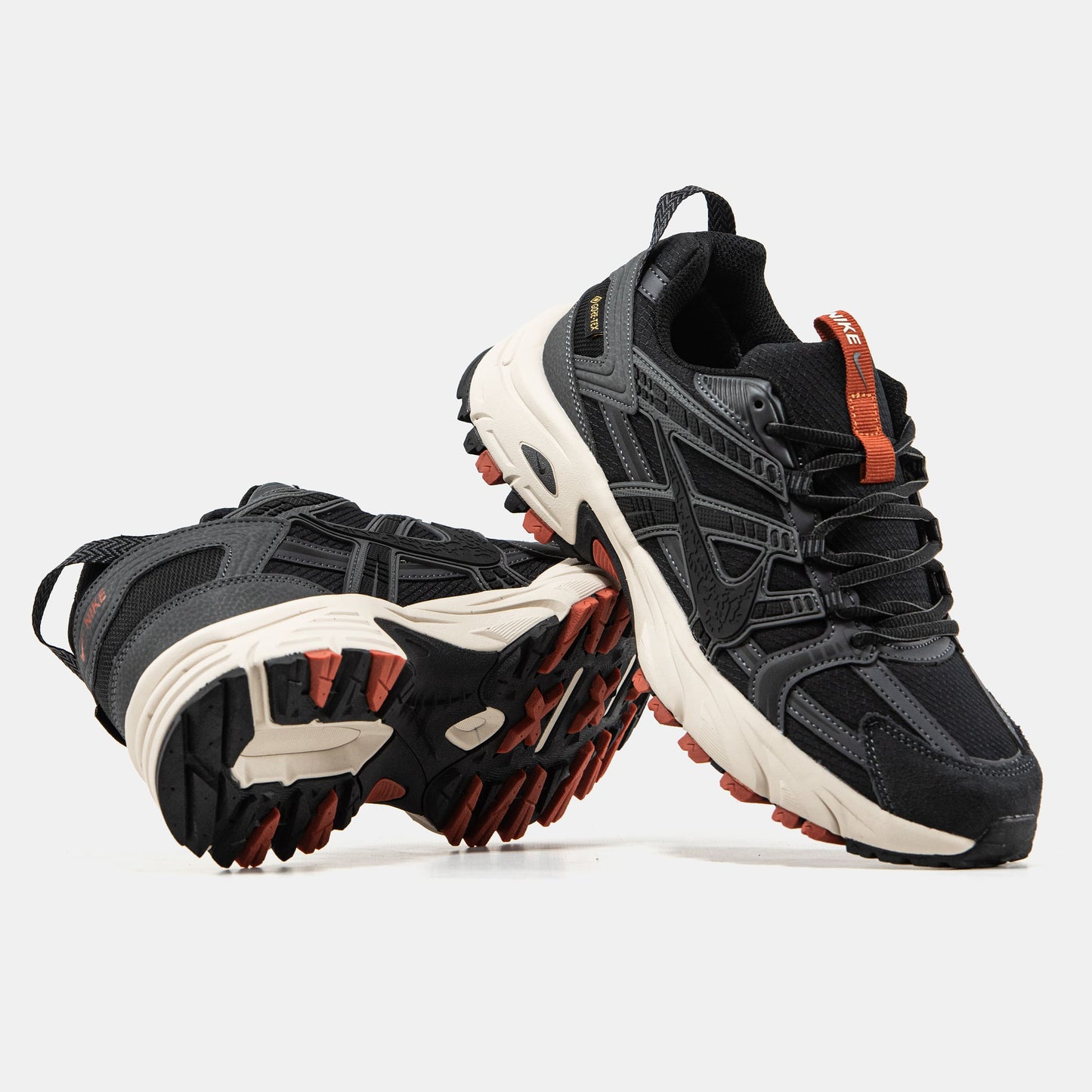 Nike V2K Runtekk Gore-Tex Black Orange Grey Termo