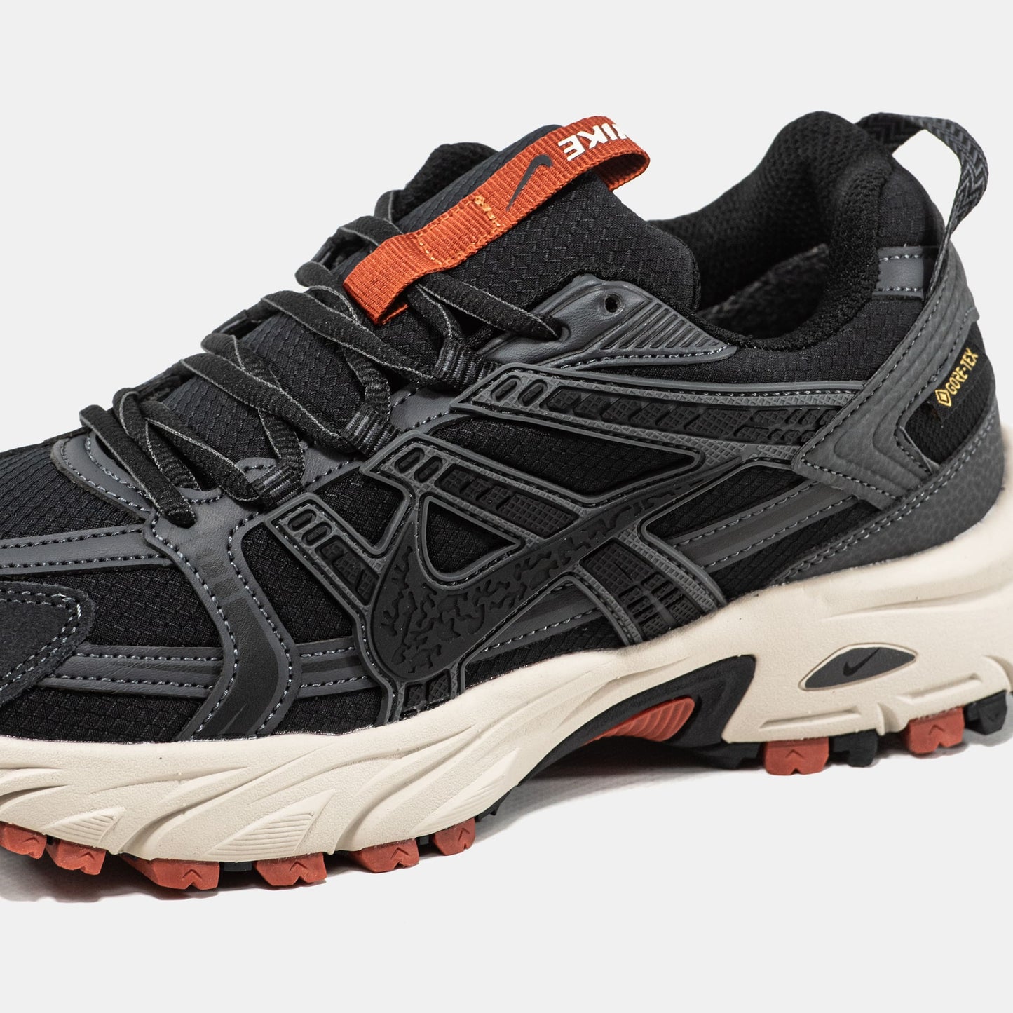 Nike V2K Runtekk Gore-Tex Black Orange Grey Termo
