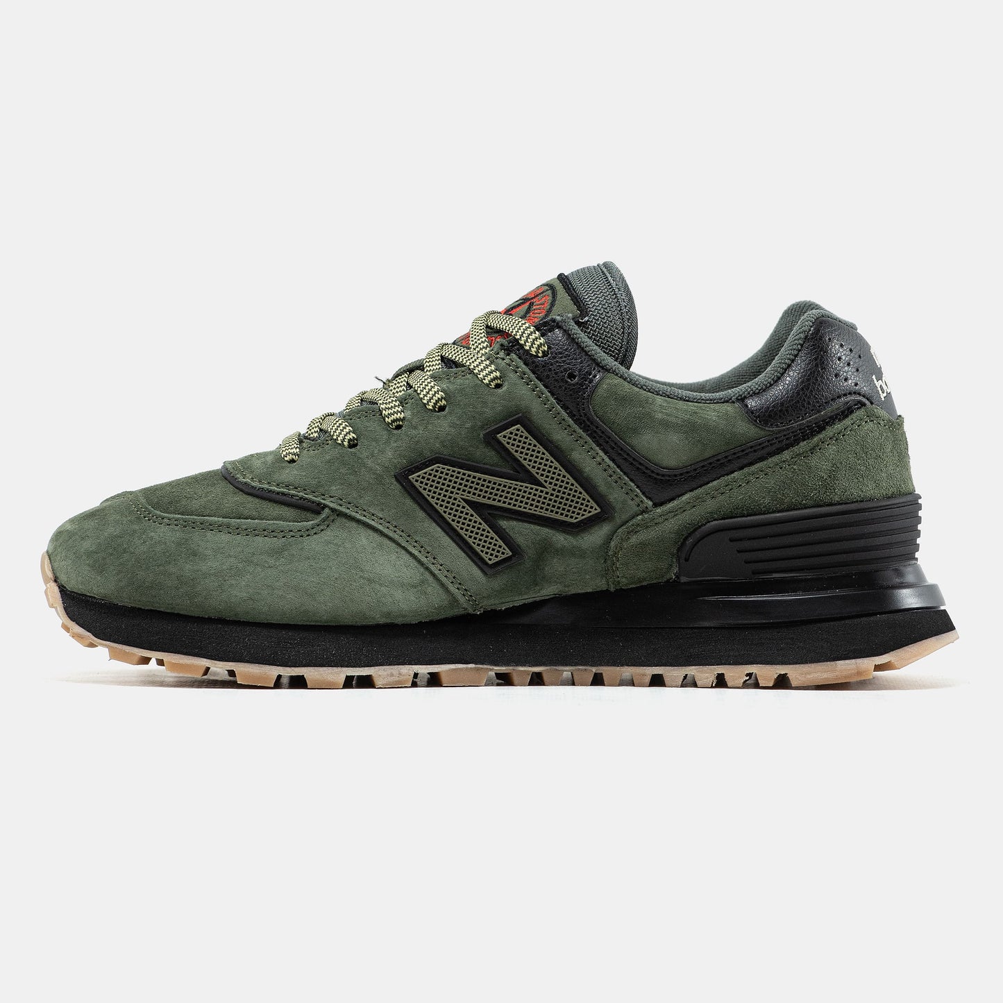 New Balance 574 x Stone Island Green Black