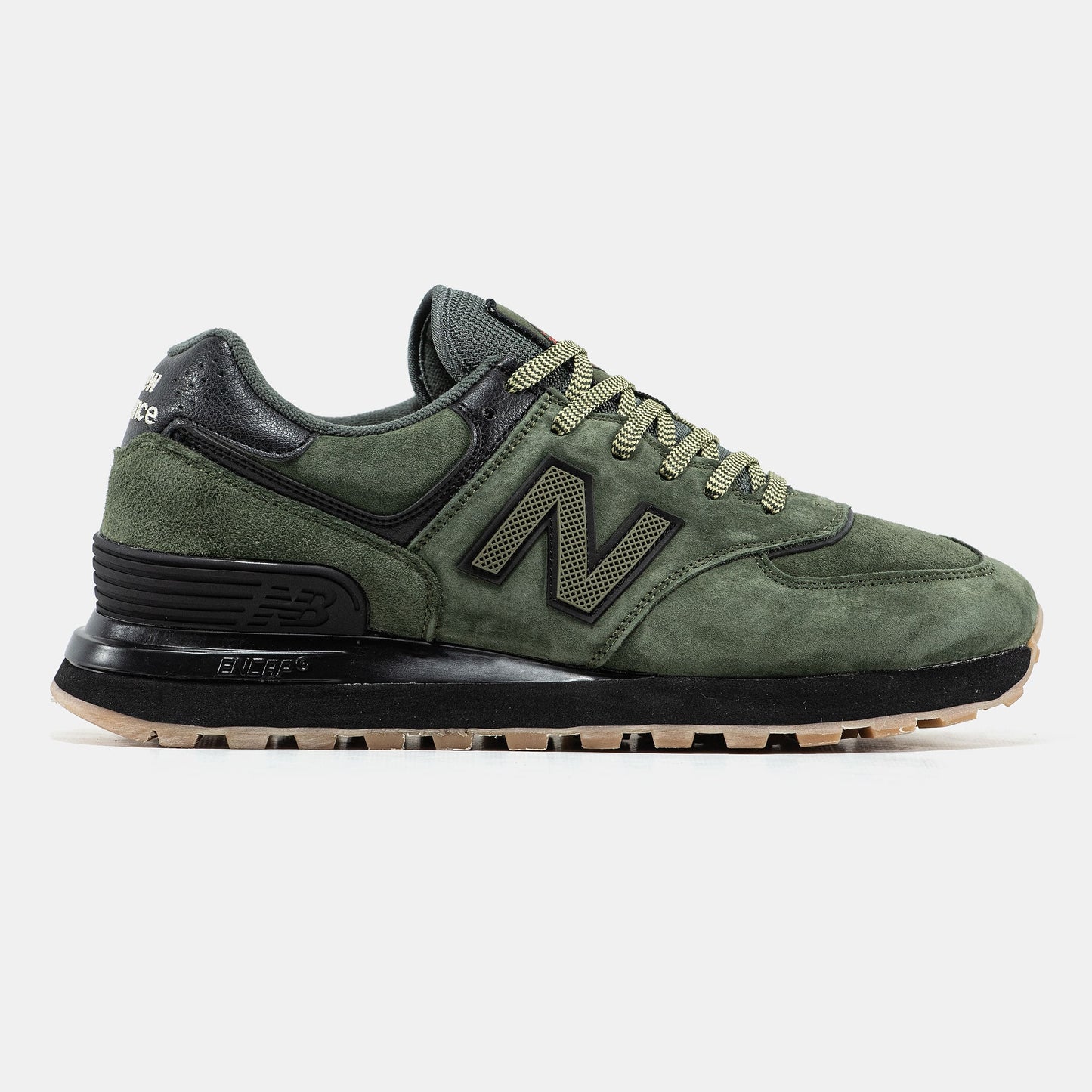 New Balance 574 x Stone Island Green Black