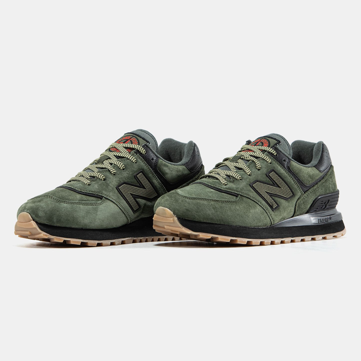 New Balance 574 x Stone Island Green Black