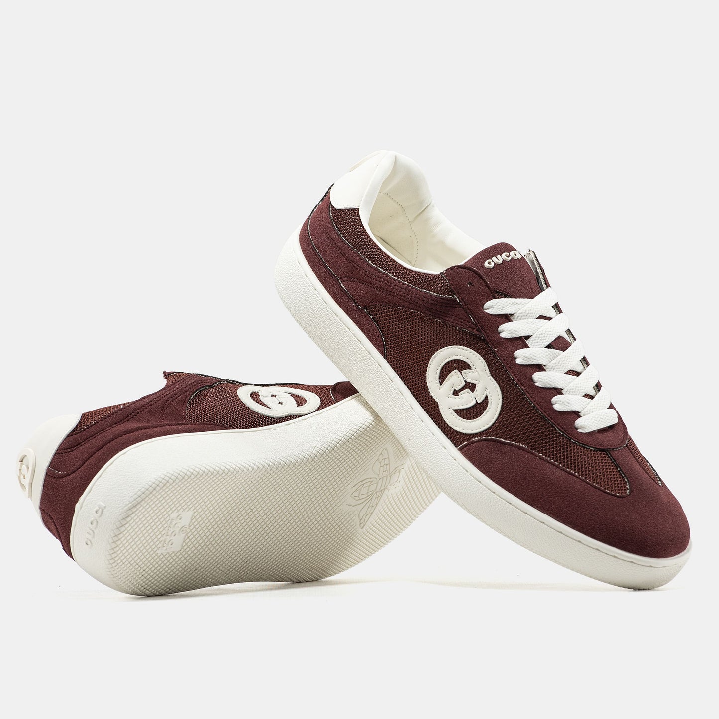 Gucci Screener Sneakers Burgundy